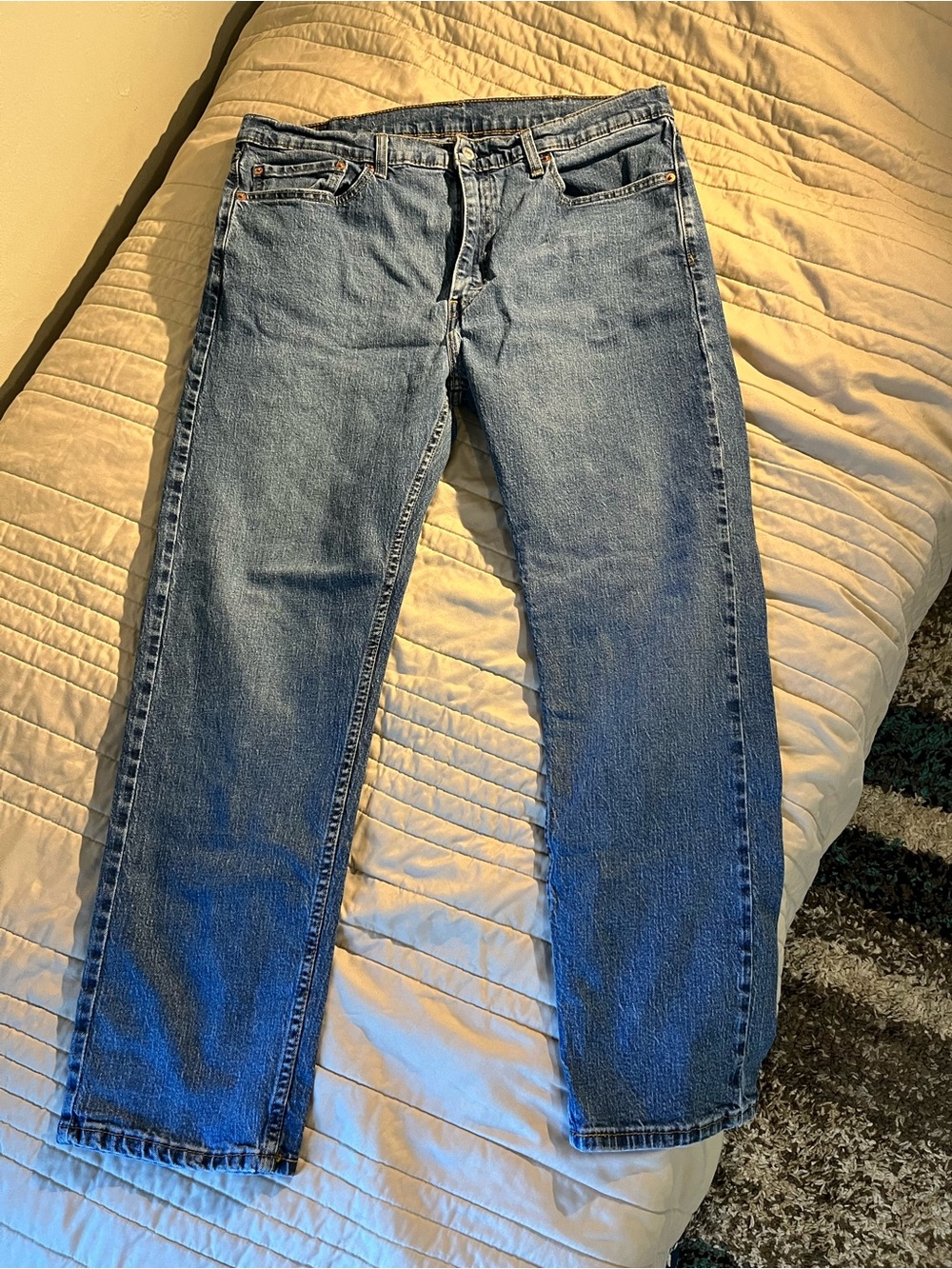 505 Original Levi’s Regular Fit Men’s Jeans Straight Fit, 38X32